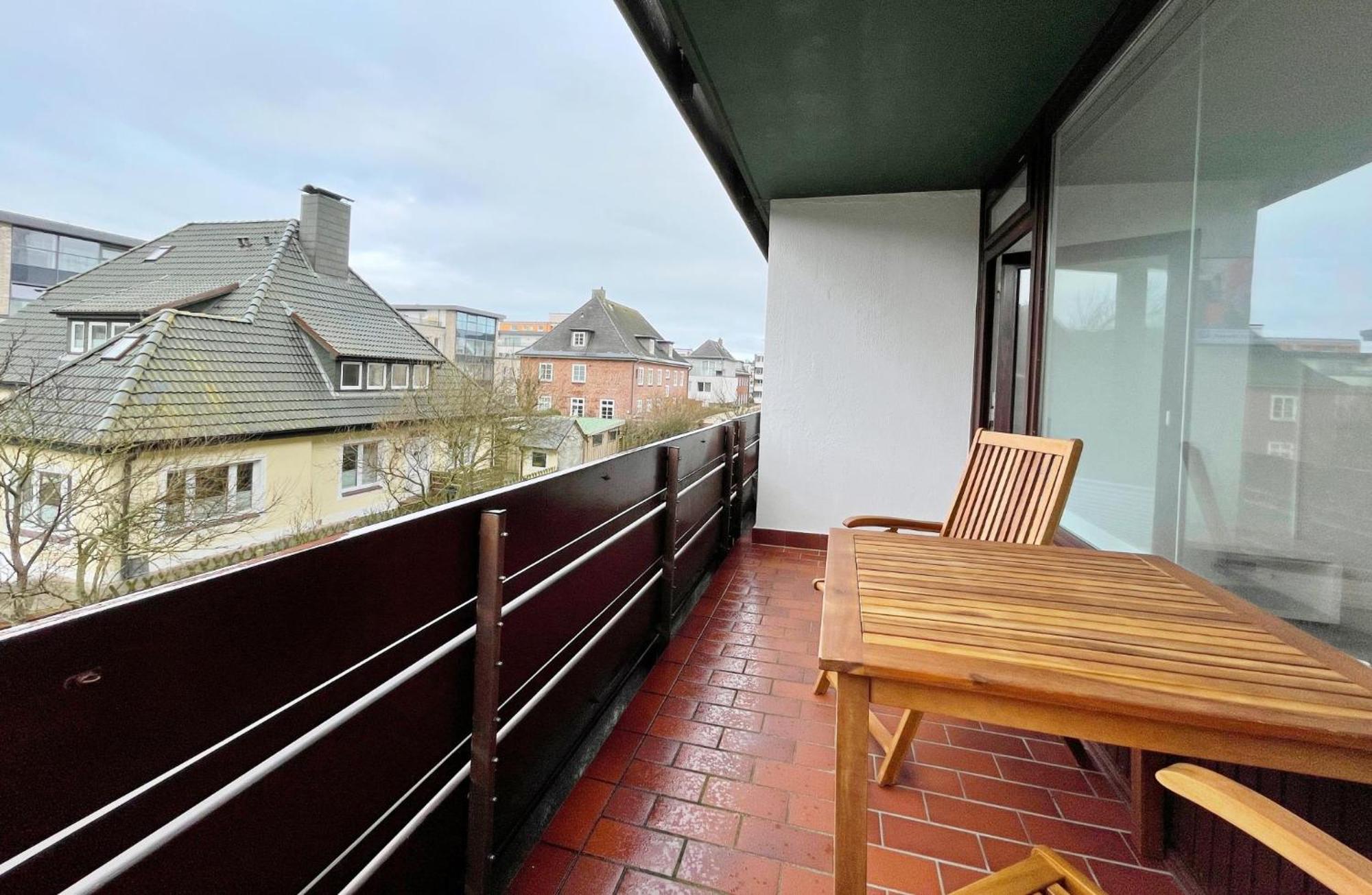 Ferienwohnung Mitten In Westerland Mit Balkon Strandlaufer 1 المظهر الخارجي الصورة